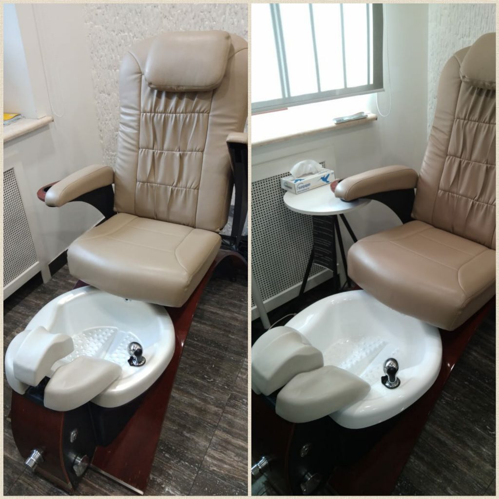 Реставрация педикюрного кресла