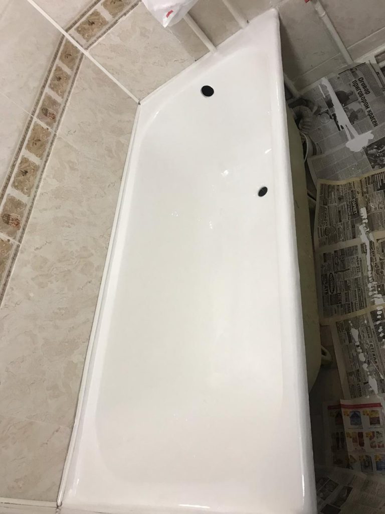 Реставрация чугунных ванн